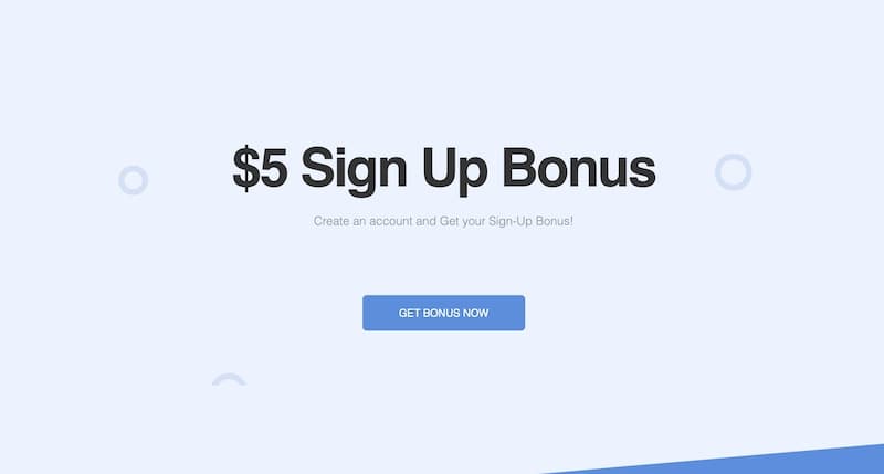 GIC Markets - $5 Sign-Up Bonus